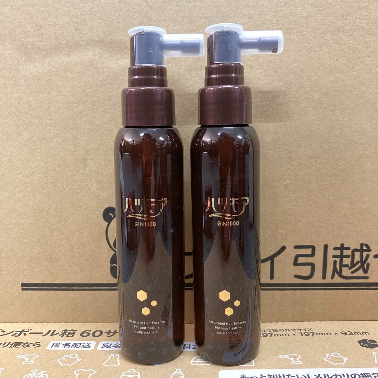未開封あり】ハツモア 薬用ヘアエッセンスEL 80ml×9本セット エバー 