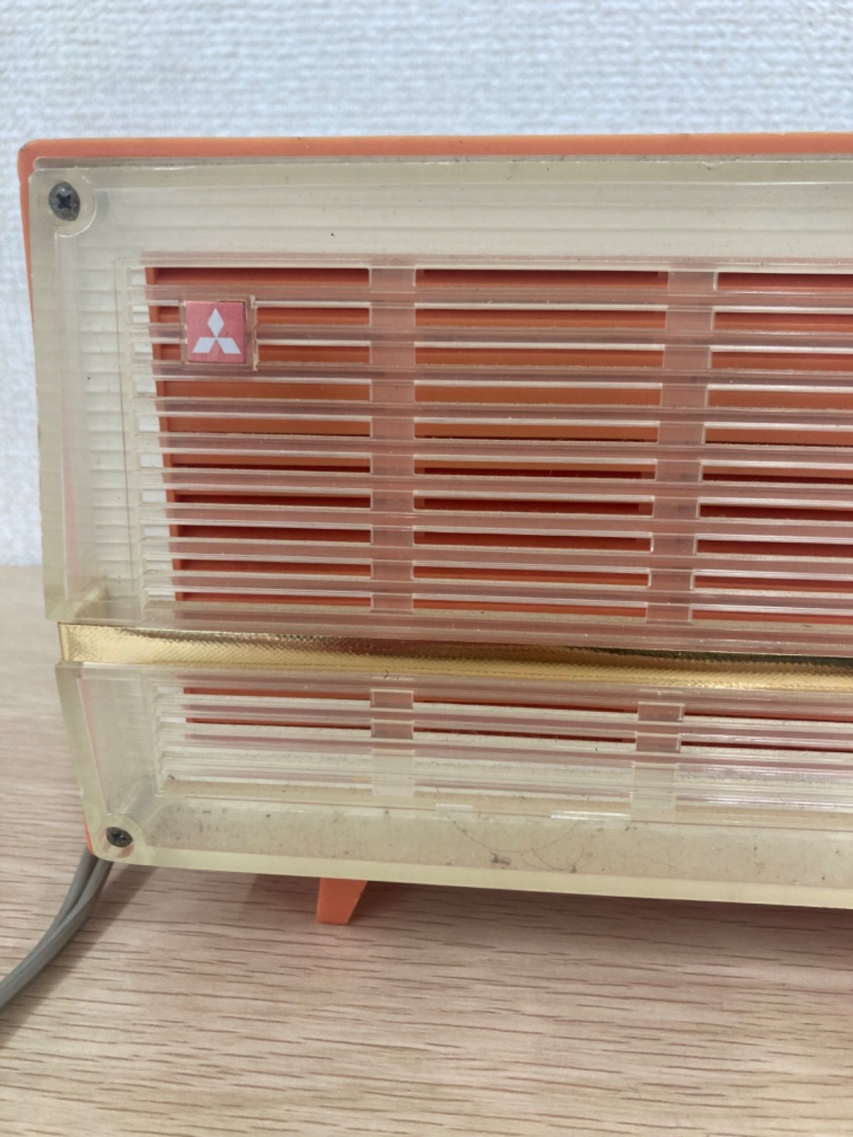 5 通電確認済み アンティーク 三菱 レトロ ラジオ 5P-468 【電化製品