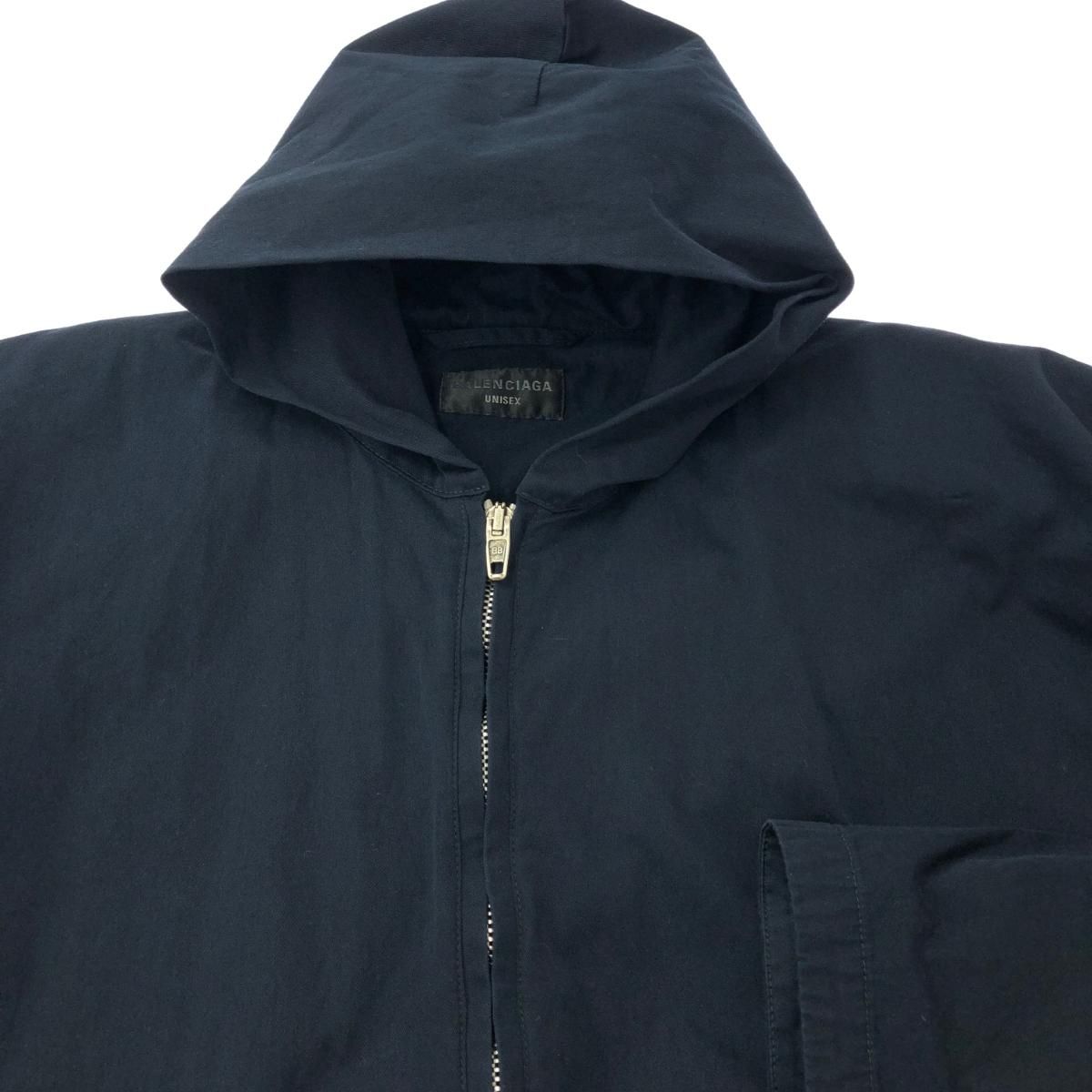 専用　バレンシアガ　ジャケット BALENCIAGA バレンシアガ オーバーサイズジップアップフーデッド