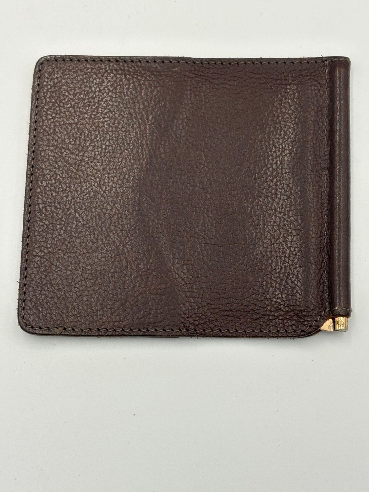 □ IL BISONTE イルビゾンテ マネークリップウォレット 二つ折り