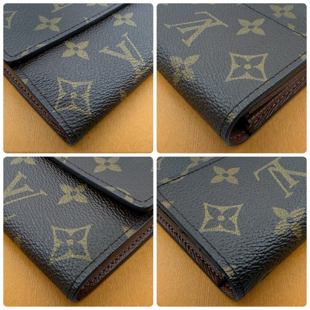 鑑定書付】ルイヴィトン モノグラム ポルトフォイユ サラ 長財布