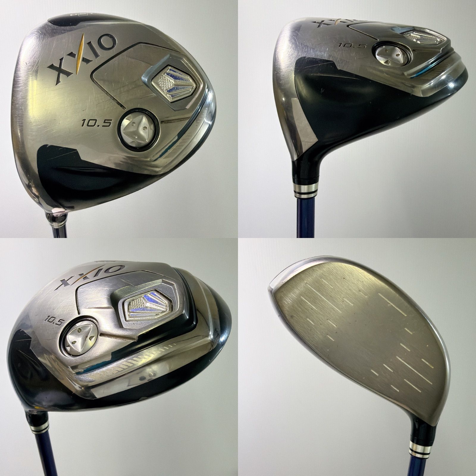 新品グリップ 新品バッグ 激レアレフティ XXIO 豪華11本 ゴルフクラブ