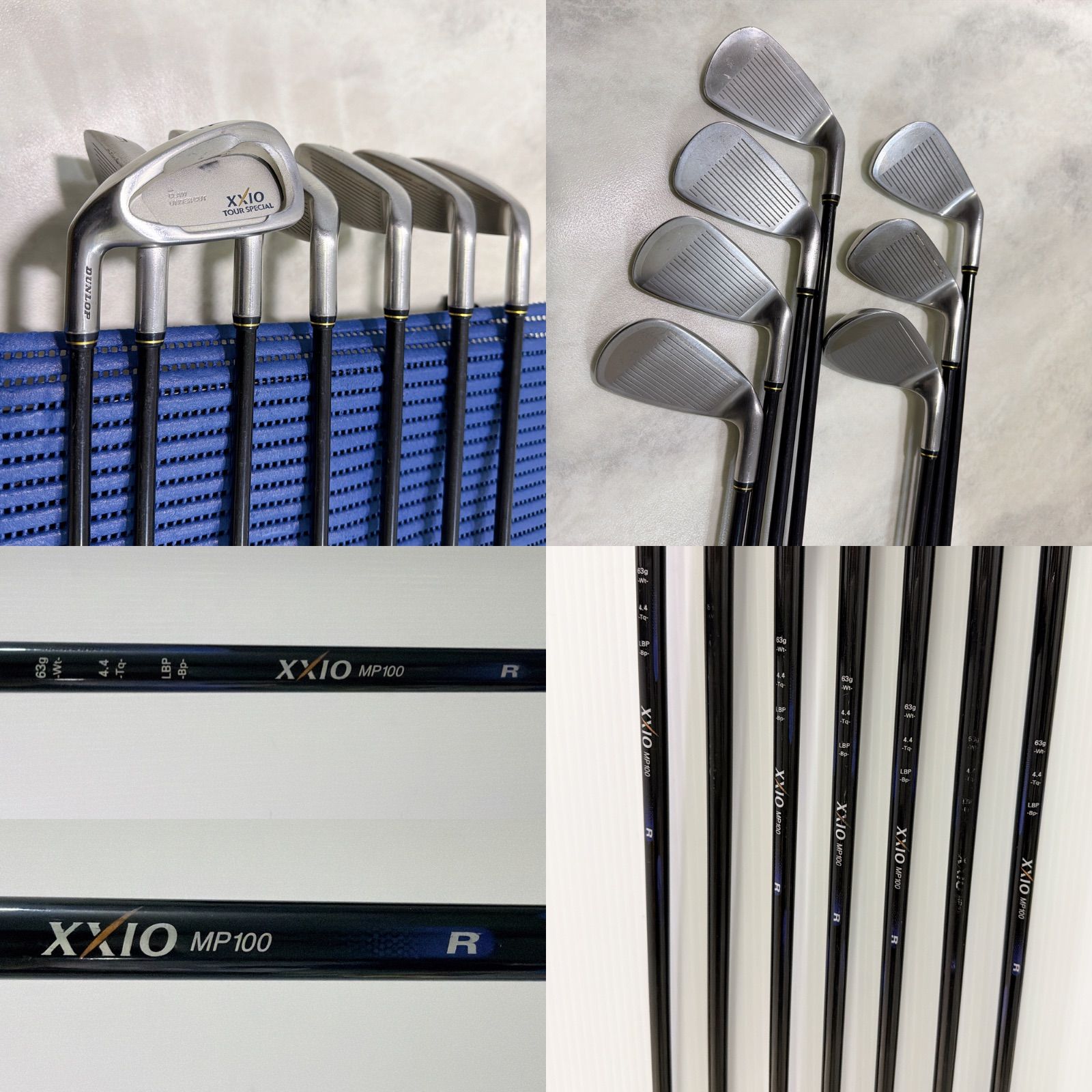 新品グリップ 新品バッグ 激レアレフティ XXIO 豪華11本 ゴルフクラブ