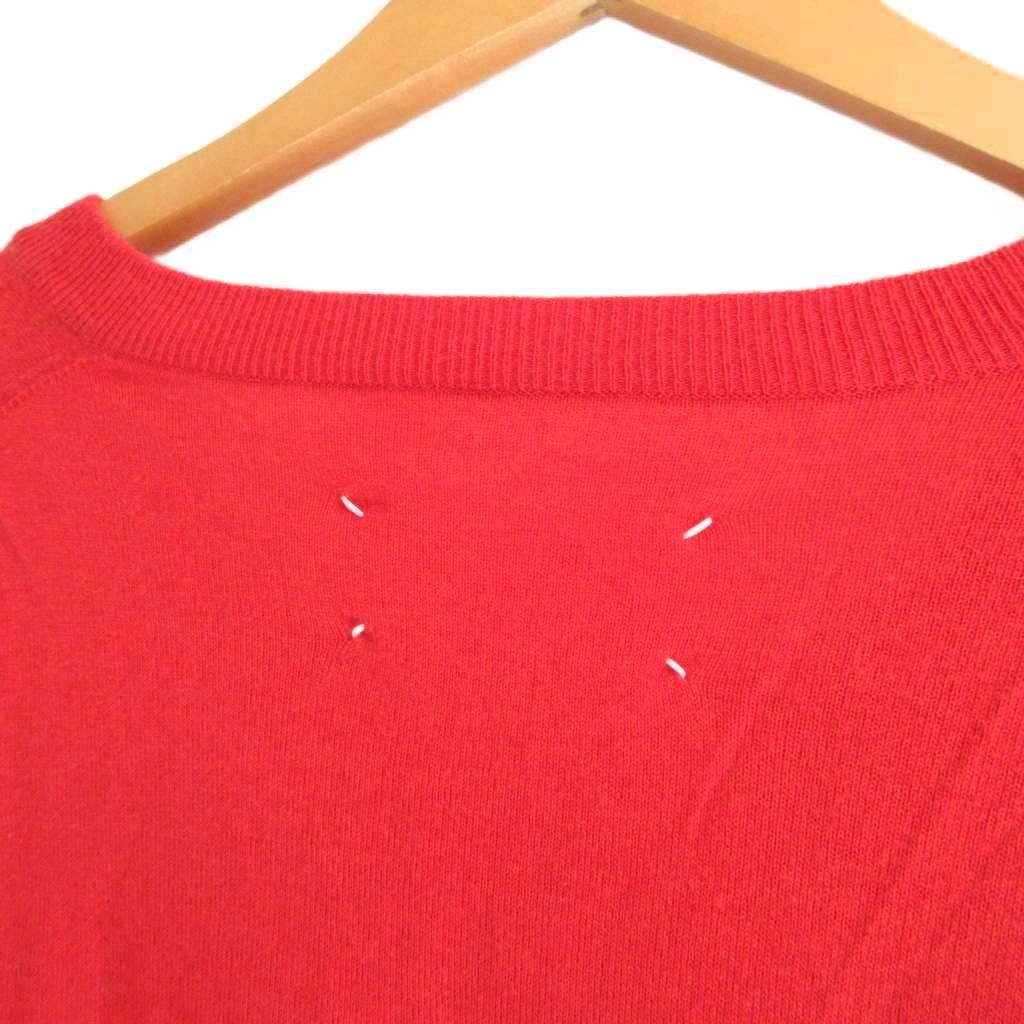 メゾンマルジェラ 14 Maison Margiela 14 エルボーパッチ Vネック