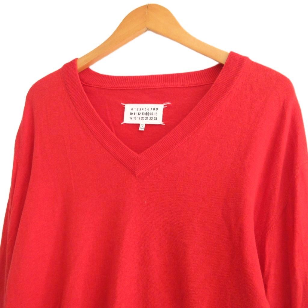 メゾンマルジェラ 14 Maison Margiela 14 エルボーパッチ Vネック