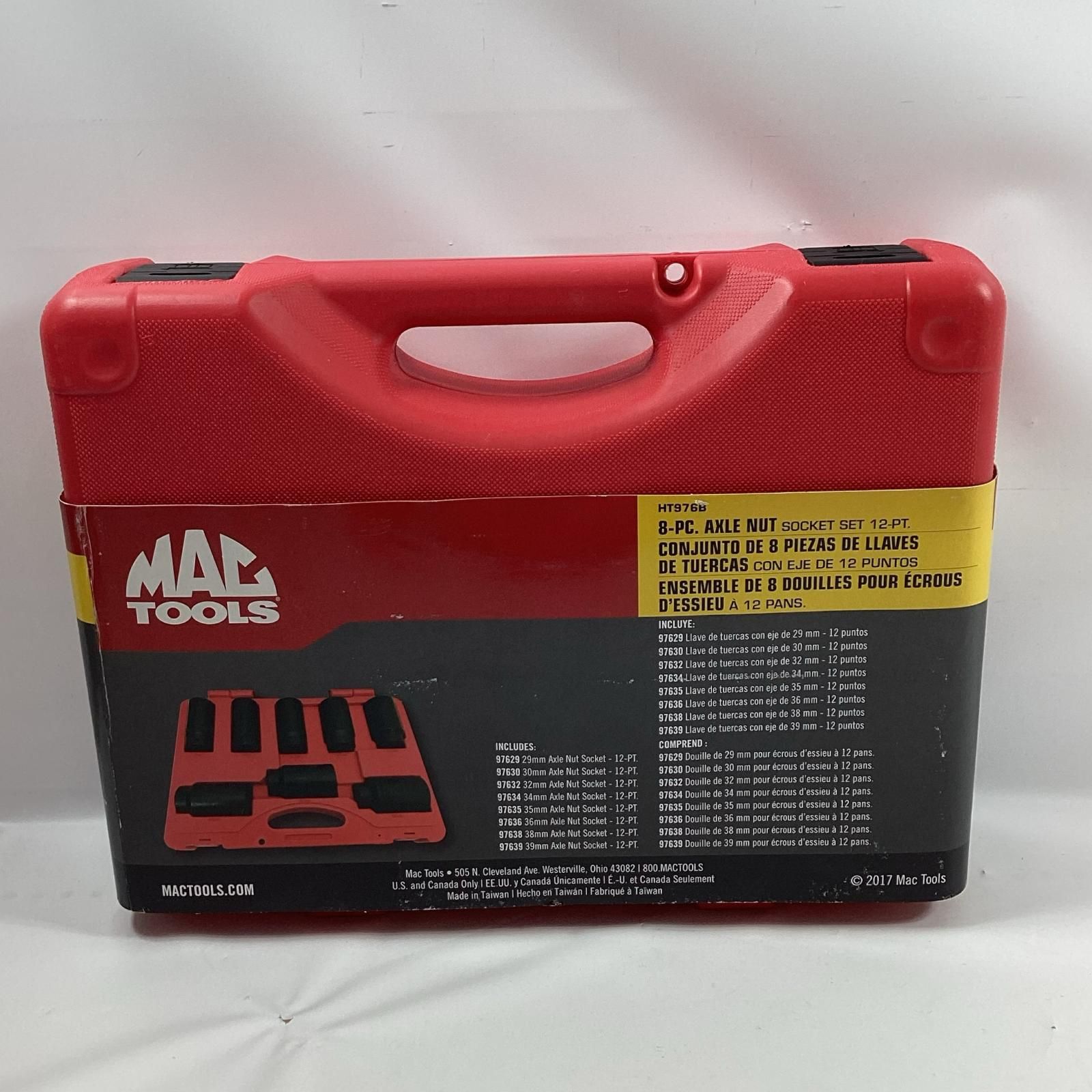 MAC TOOLS マック ソケットセット HT 976 B 8 PC