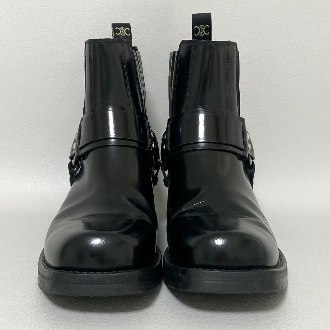 CELINE / カマルグ バイカー チェルシーブーツ 39 ブラック - メルカリ