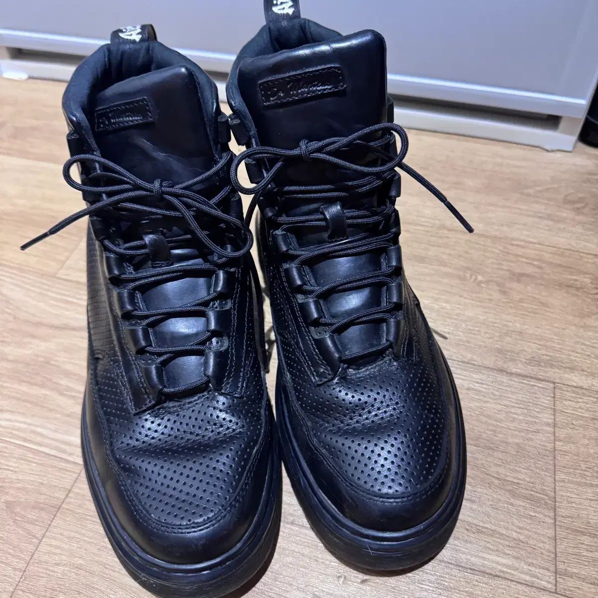  DR. MARTENS ドクターマーチン KAMAR ブーツ ブラック uk 7 その他 ブーツ 革靴