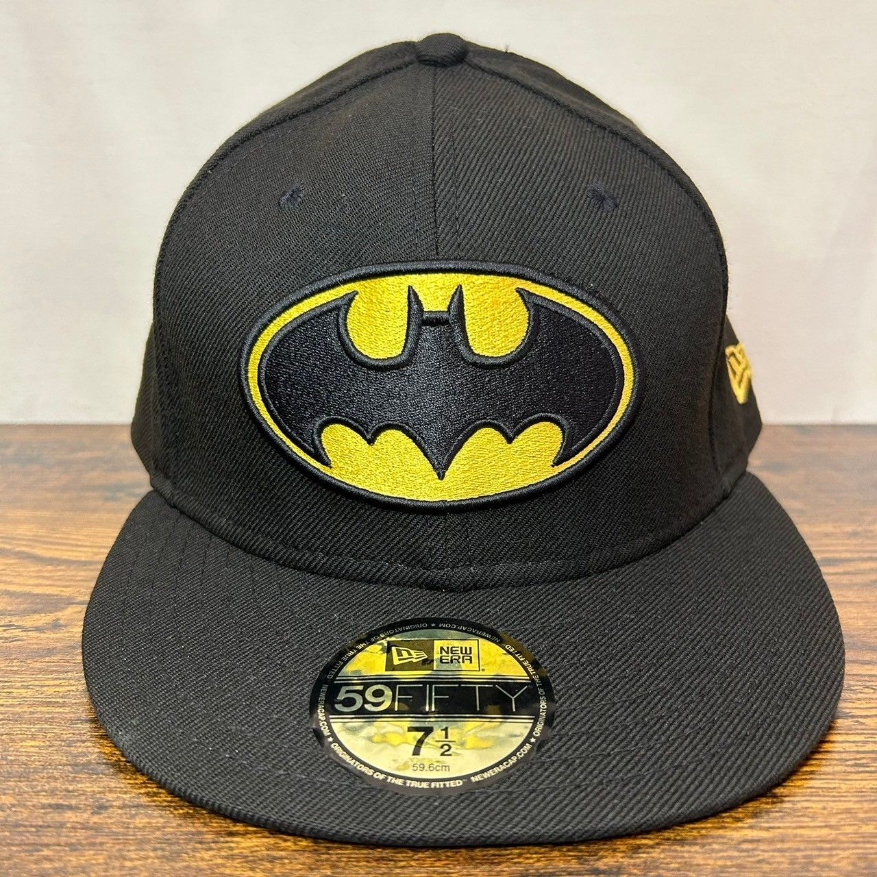 M 96 ニューエラ 59 fifty バットマン ヴィンテージ 1550