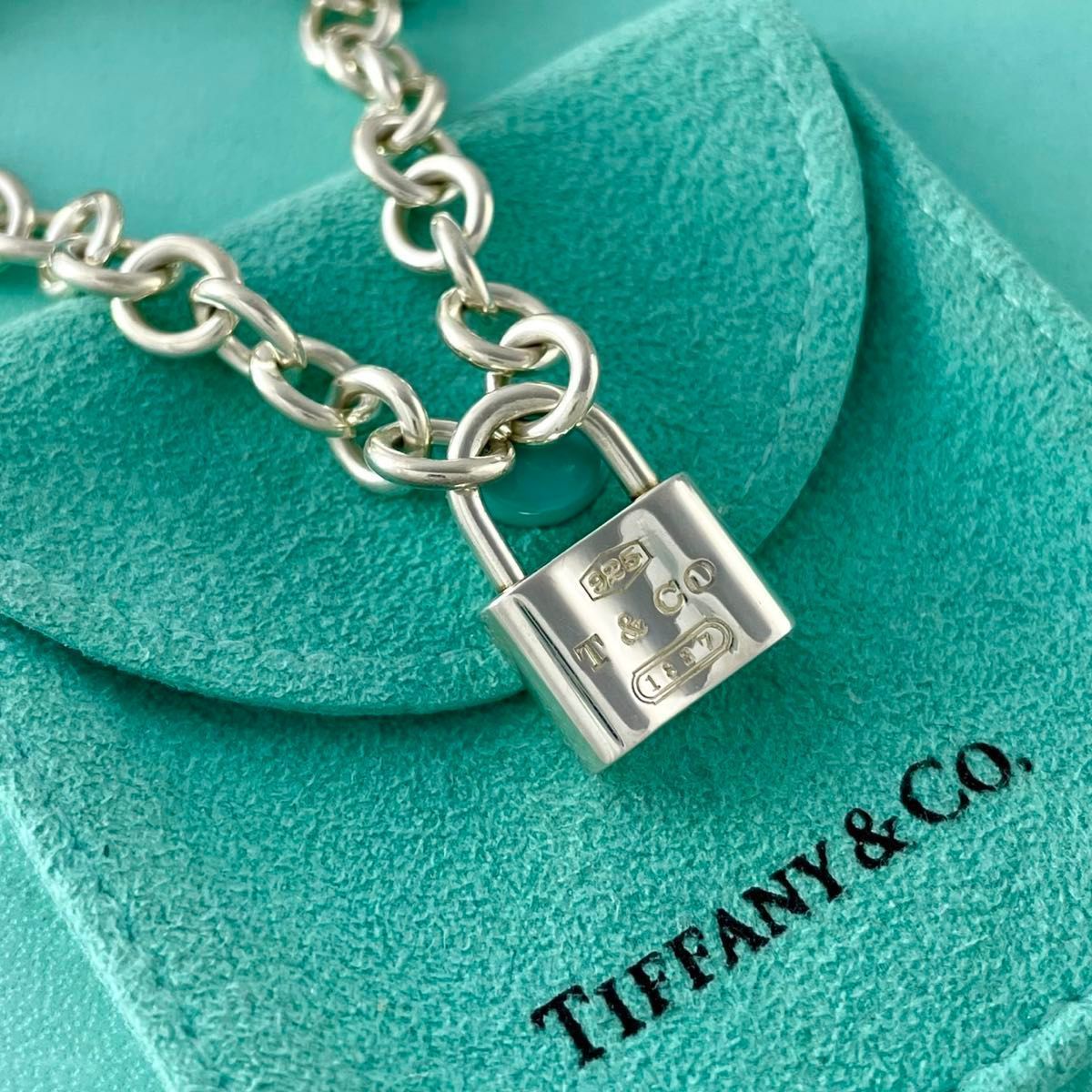 ティファニー 1837 パドロック カデナ チョーカー ネックレス XW 9 fe