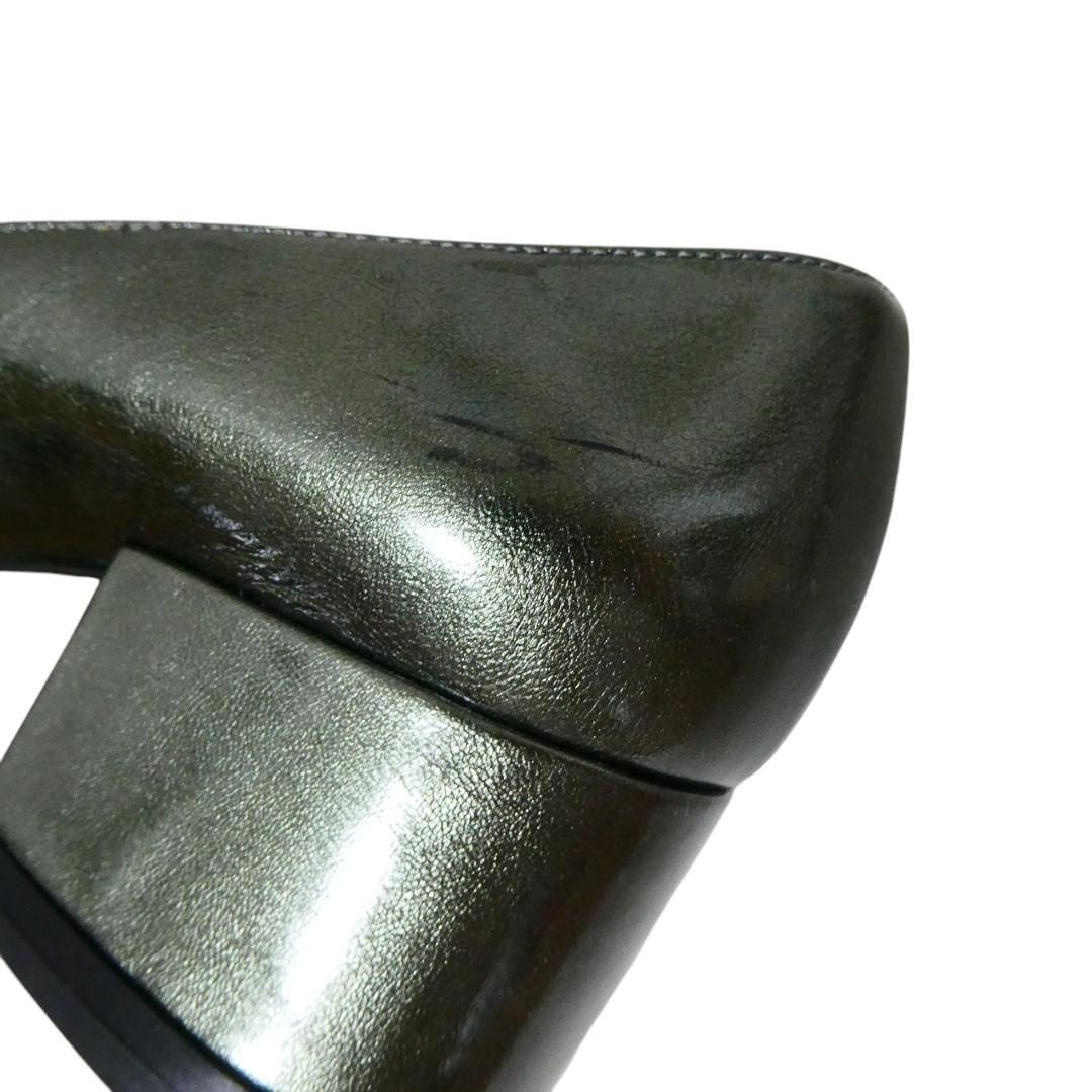 極美品 Sergio Rossi セルジオロッシ サイズ35 約22㎝ パテントレザー