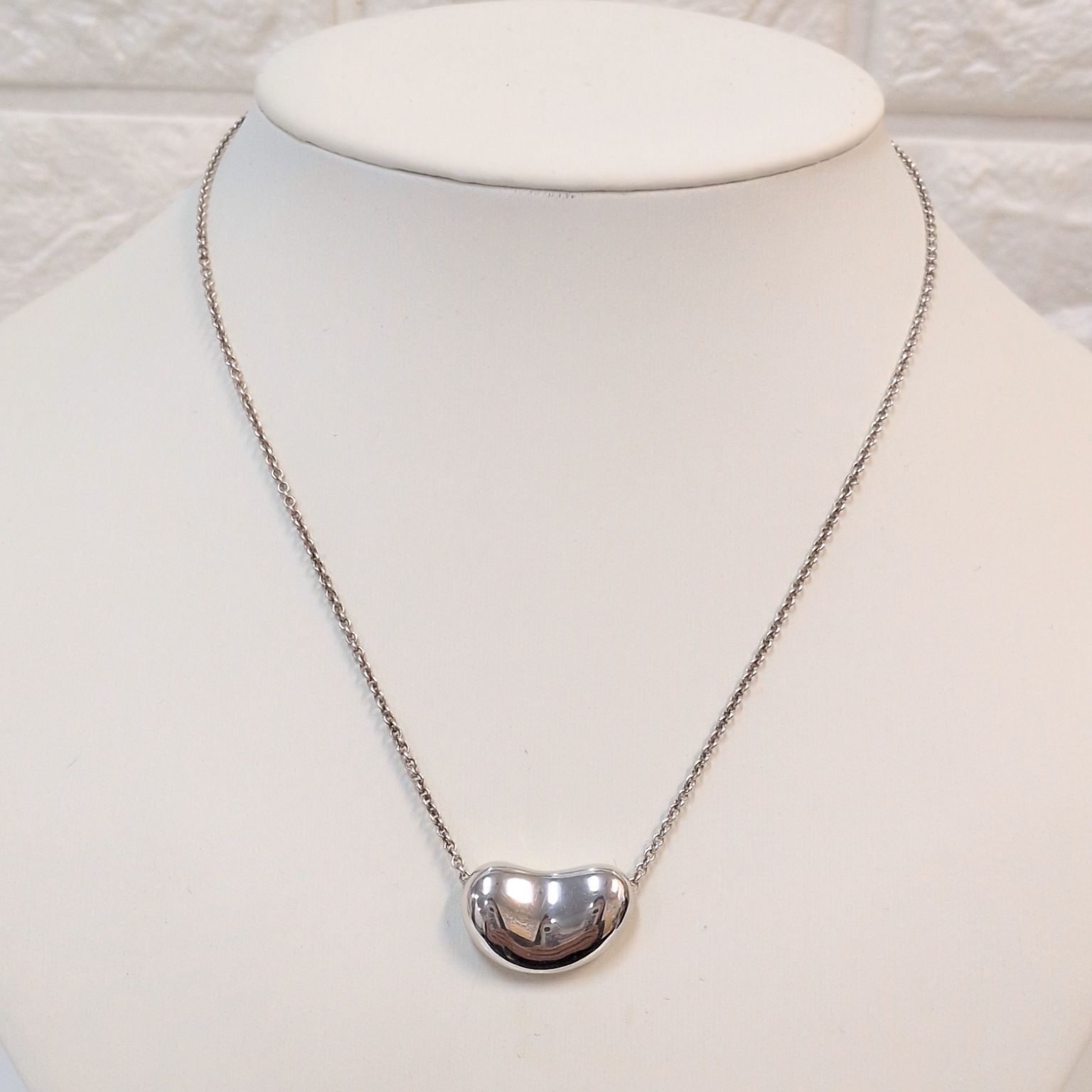 廃盤品 TIFFANY-co. エルサ ペレッティ ビーンズネックレス ラージ ２㎝ ティファニー TIFFANY