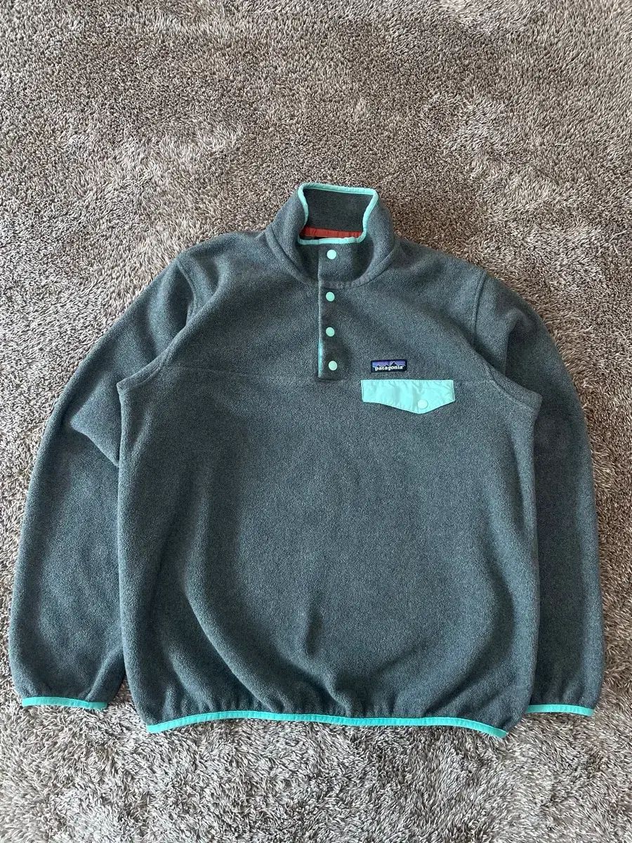 ヴィンテージ patagonia パタゴニア Synchilla シンチラ グレー