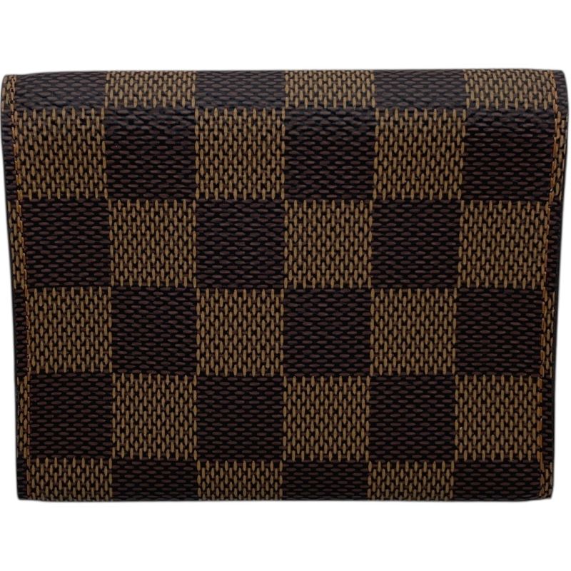 ルイ ヴィトン LOUIS VUITTON アンヴェロップカルトドウヴィジェット N 62920 ブラウン ダミエキャンバス ユニセックス カードケース