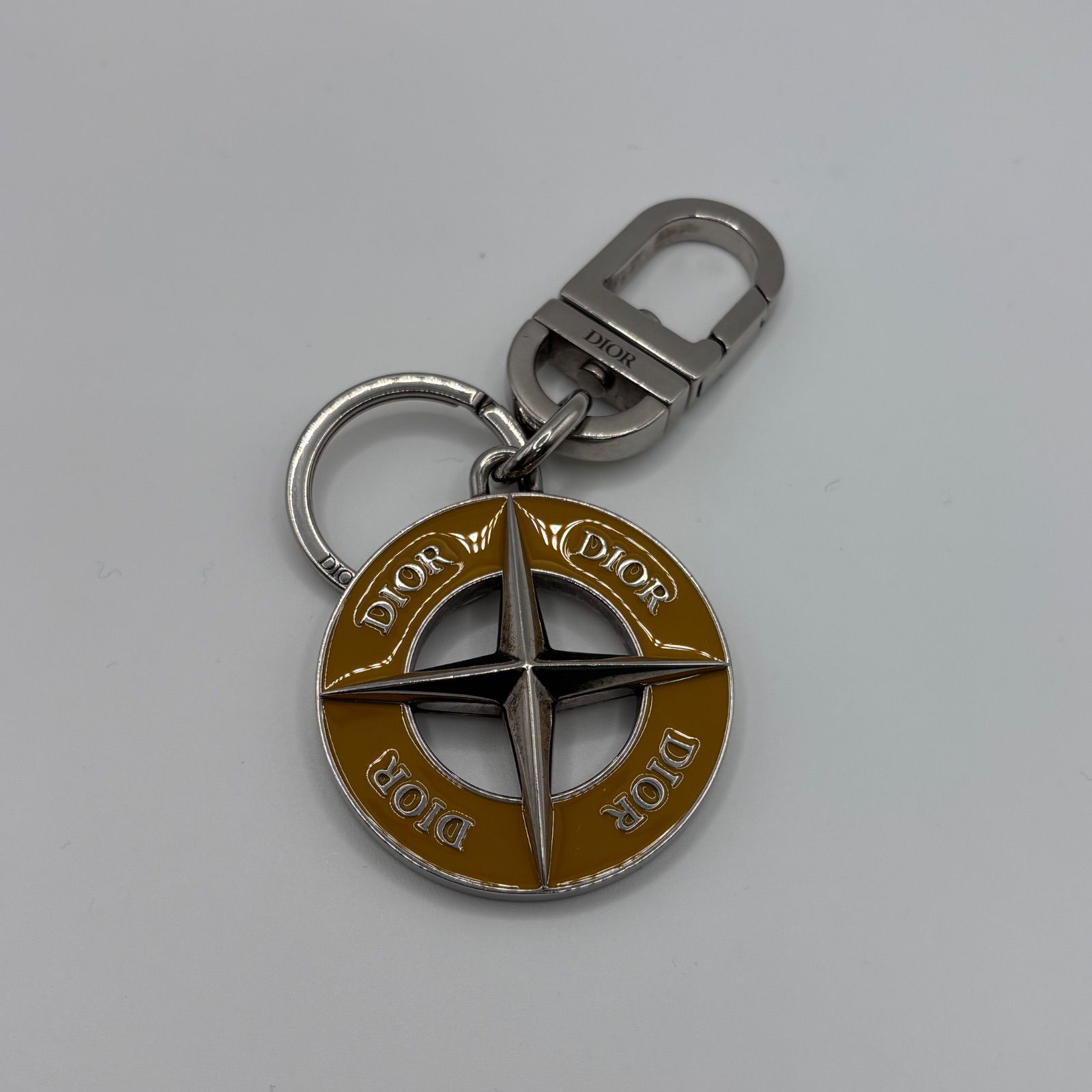 CHRISTIAN DIOR STONE ISLAND クリスチャンディオール ストーンアイランド ロゴキーリング キーホルダー