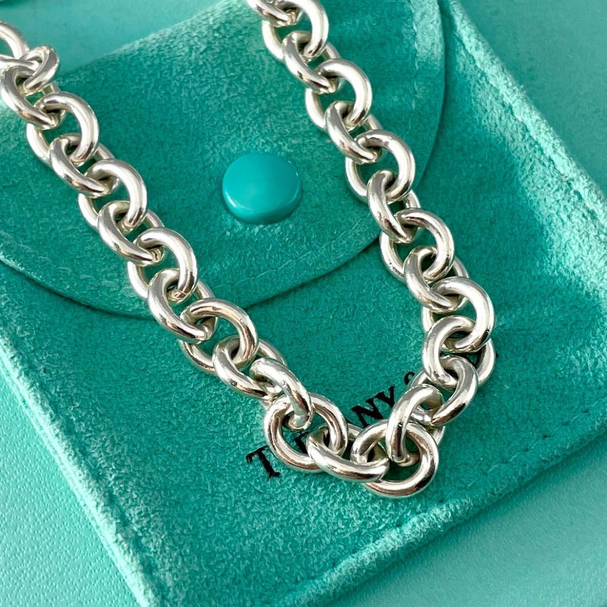 ティファニー ラウンド リンク ドーナツ チョーカー ネックレス XP 1 fe