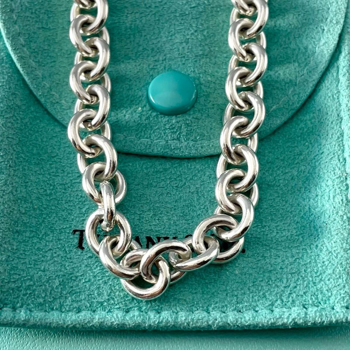 ティファニー ラウンド リンク ドーナツ チョーカー ネックレス XP1fe