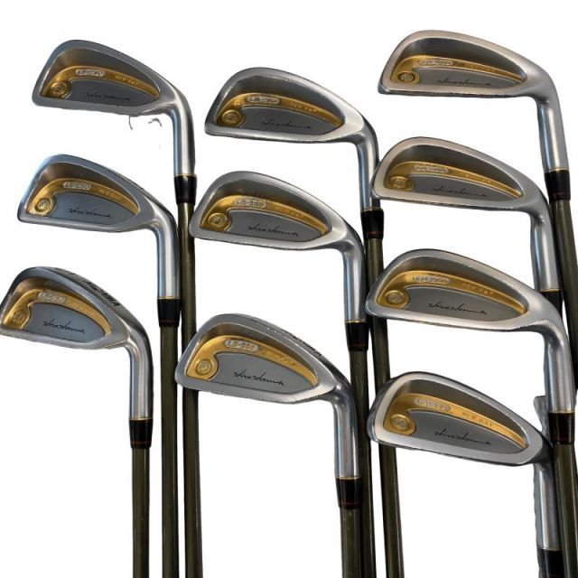 中古】 本間ゴルフ LB-280 NEW H＆F GNiメタル仕様 10S アイアンセット