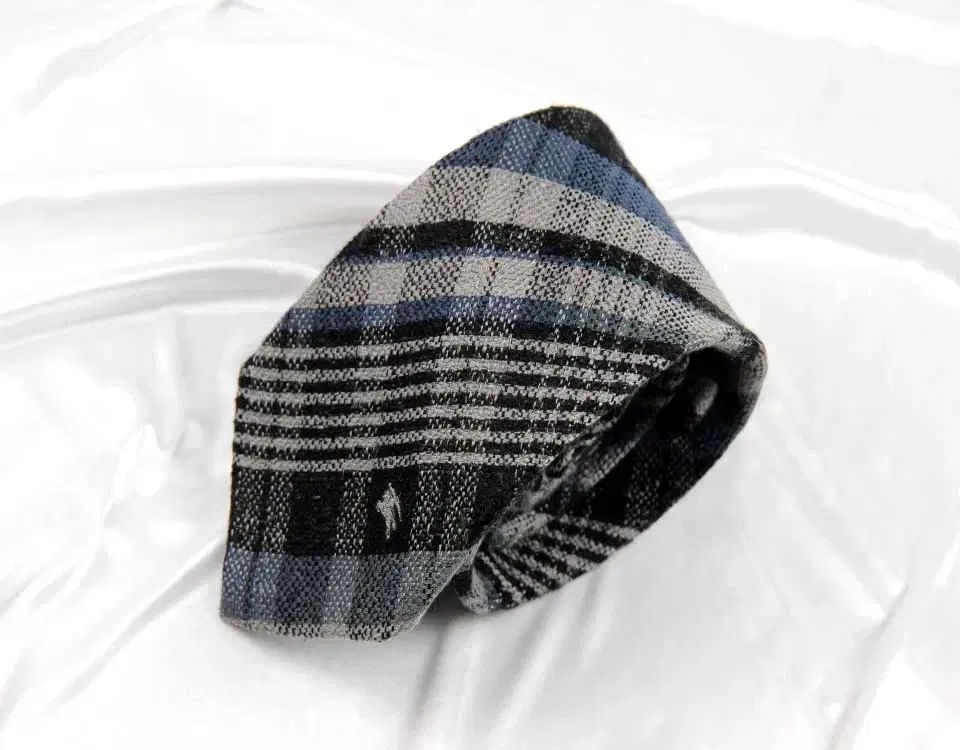 バーバリー 8 3 cm A 級 ウール ニット BLACK LABEL メンズ ブランド ネックタイ