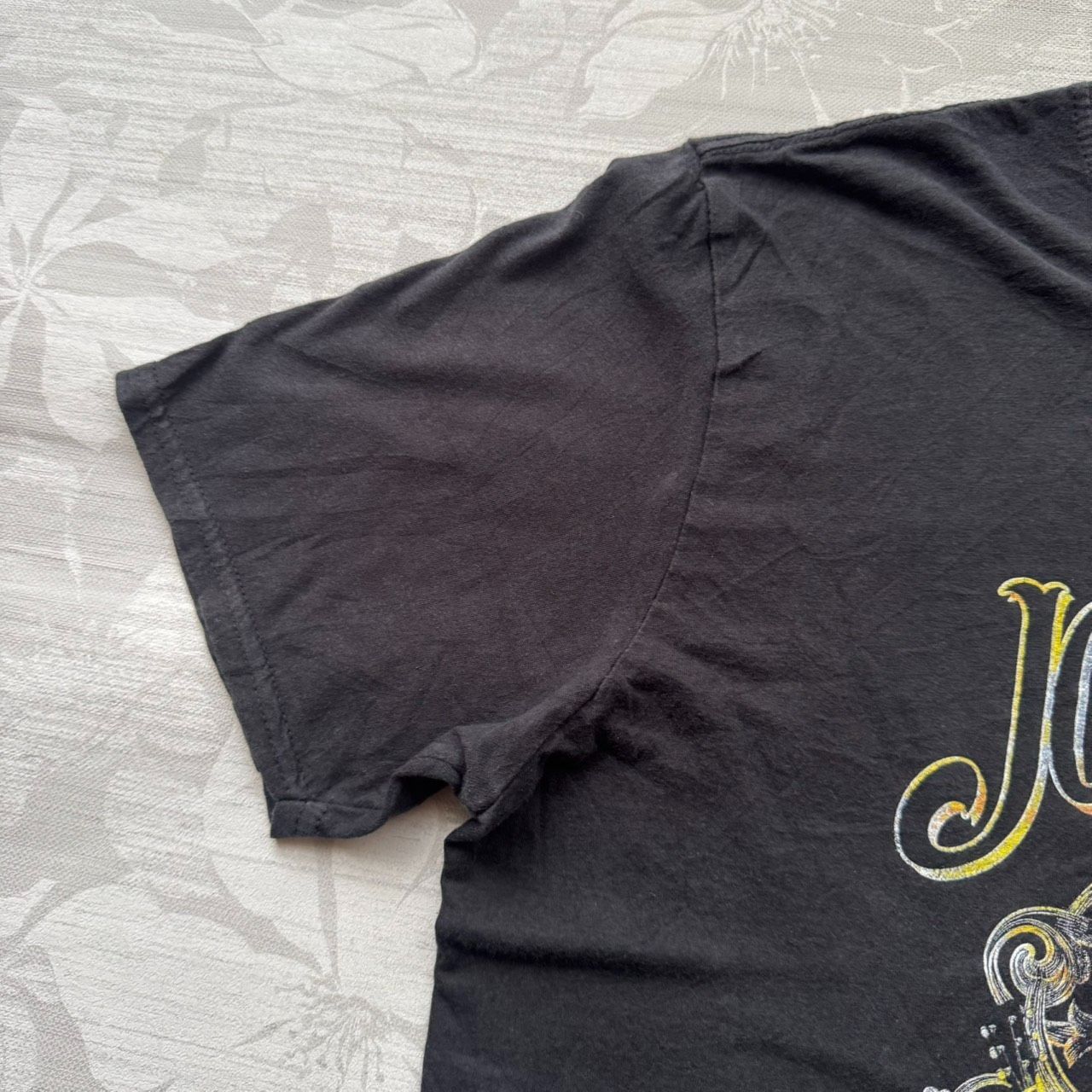 XLサイズ】ジョニーキャッシュ JOHNNY CASH グラフィック Tシャツ 黒