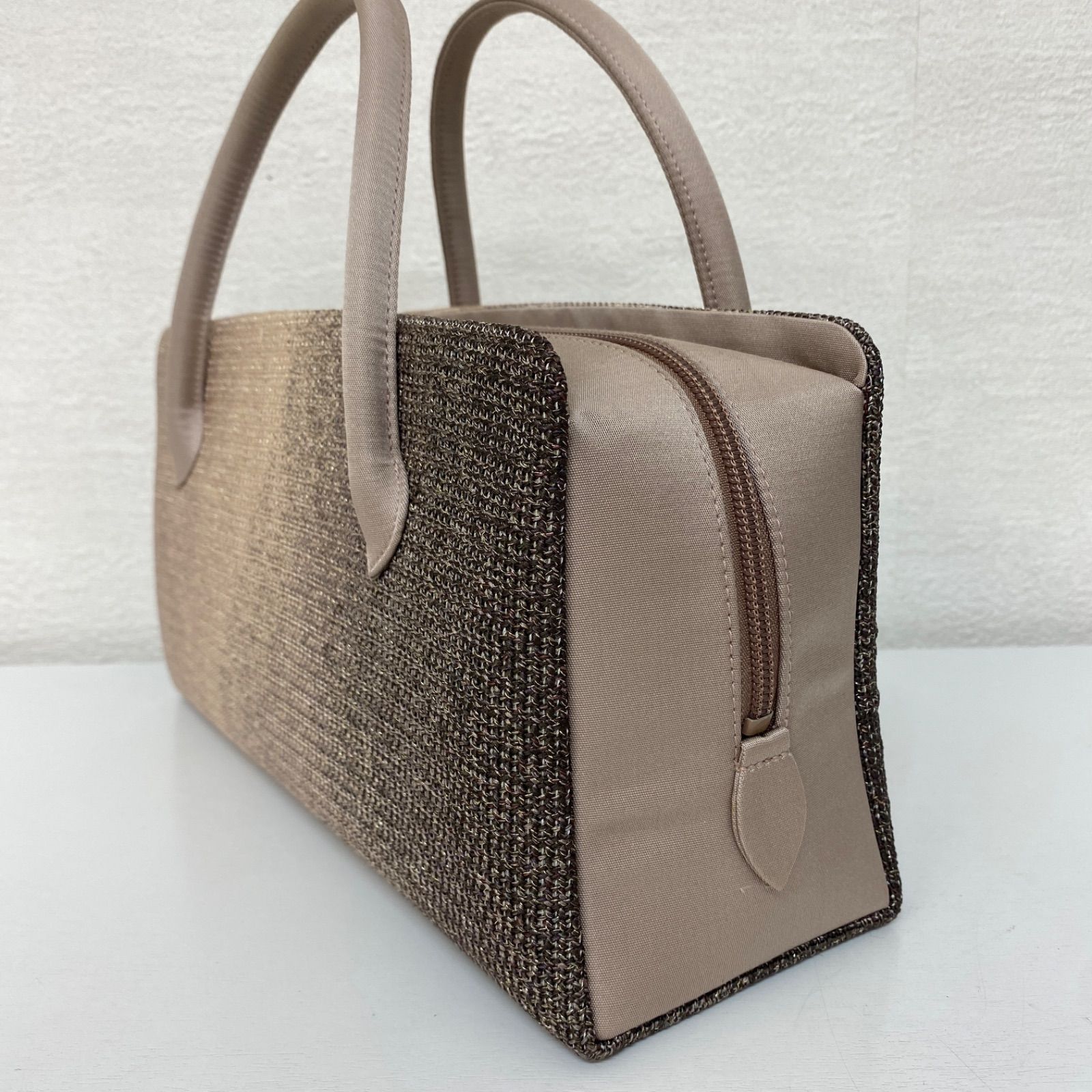  ♥ 京都伊と忠 和装ハンドバッグ 利休バッグ ピンク系 和装用バッグ 着物 浴衣