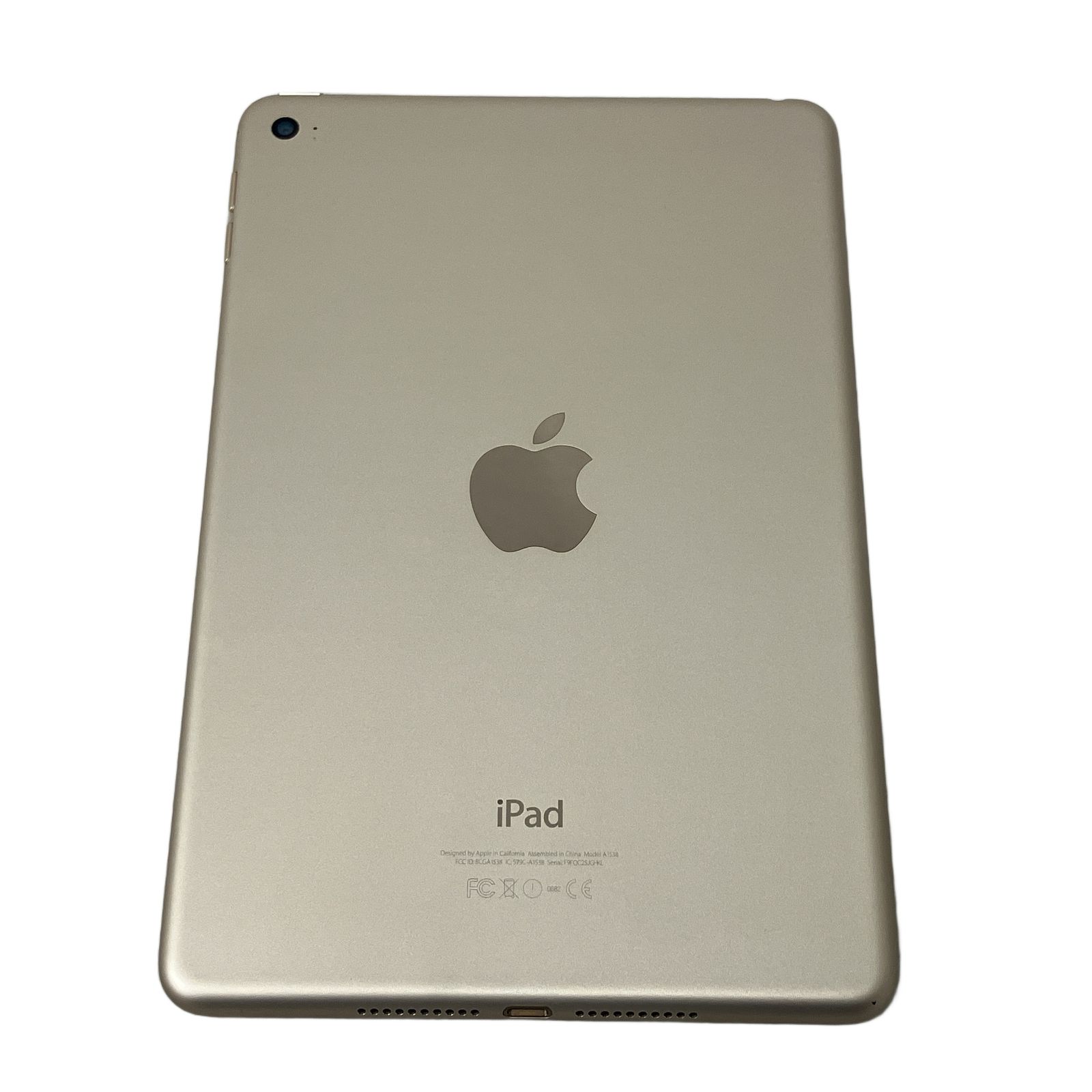 【ジャンク品】iPad mini 4 128GB ゴールド MK9Q2J/A Apple iPad mini 4 MK9Q2J/A 128GB Wi-Fiモデル 7.9インチ ゴールド