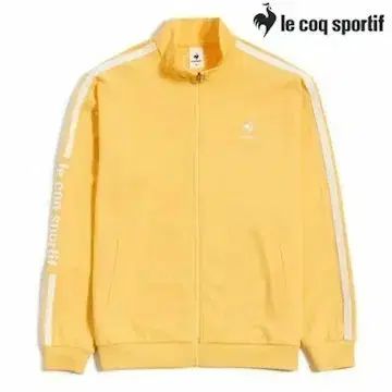 ルコックスポルティフ ヌーヴォーSUNDAY ルーズフィット トラックジャージ ジップアップ ライムグリーン