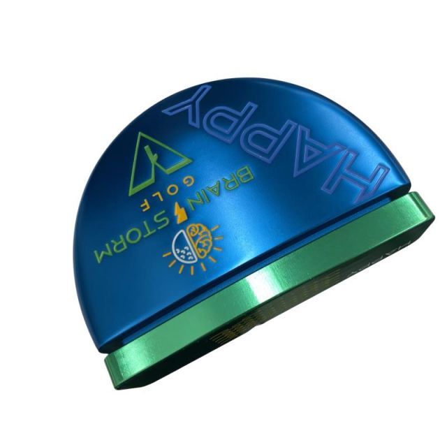 BRAIN STORM GOLF HAPPY V 1 34インチ パター PT スチール フレックスその他 メンズ 男性用 右利き 右用 Bランク ゴルフクラブ