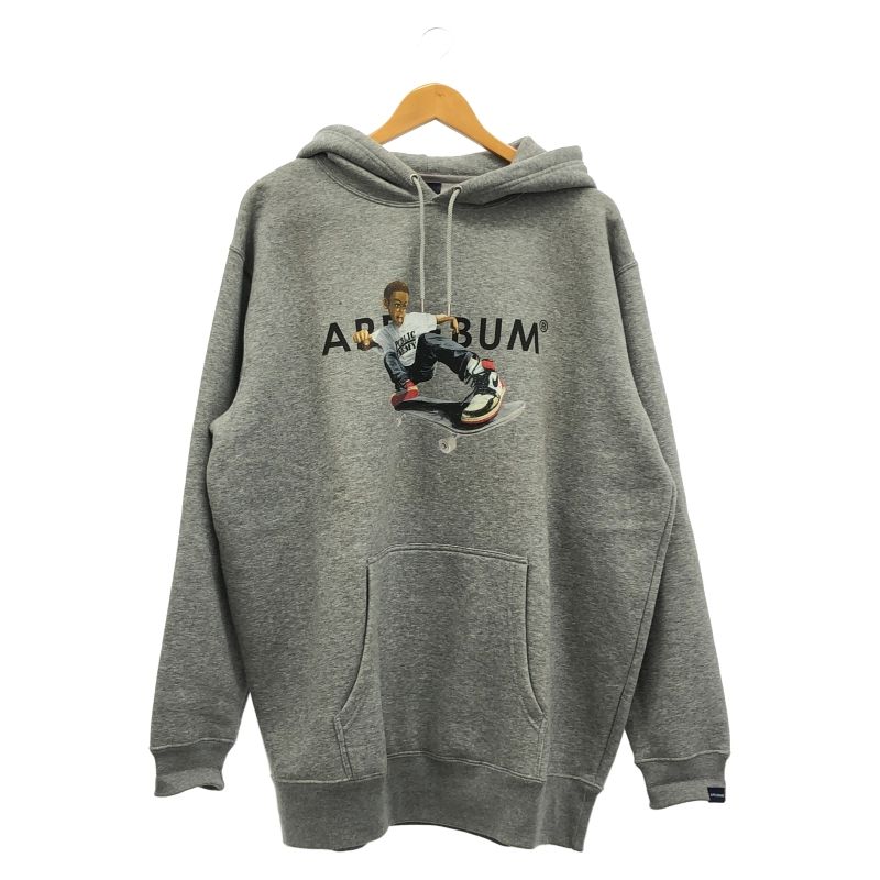 Fight The Power Sweat Parka パーカー XL グレー アップルバム 10