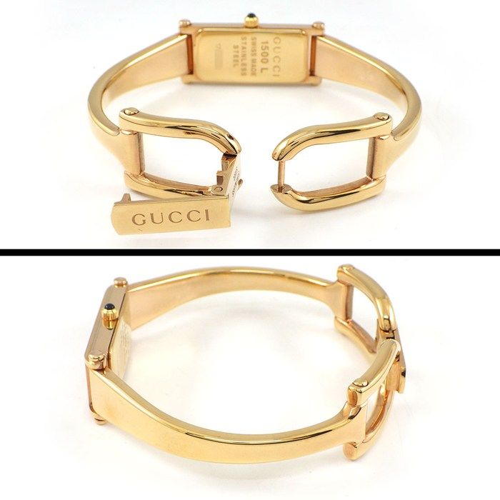 グッチ GUCCI 腕時計 バングルウォッチ 1500L/YA015559