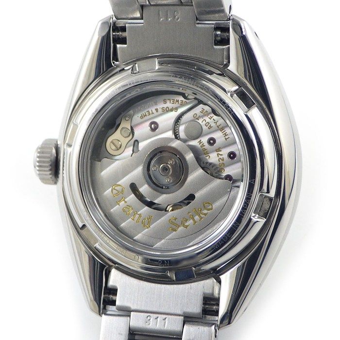 グランドセイコー Grand Seiko 腕時計 ヘリテージコレクション STGK009/9S27-00F0 ホワイトシェル文字盤 デイト 裏スケ SS 自動巻き 【箱・保付き】 【中古】 グランドセイコー Grand Seiko 腕時計 ヘリテージコレクション STGK009