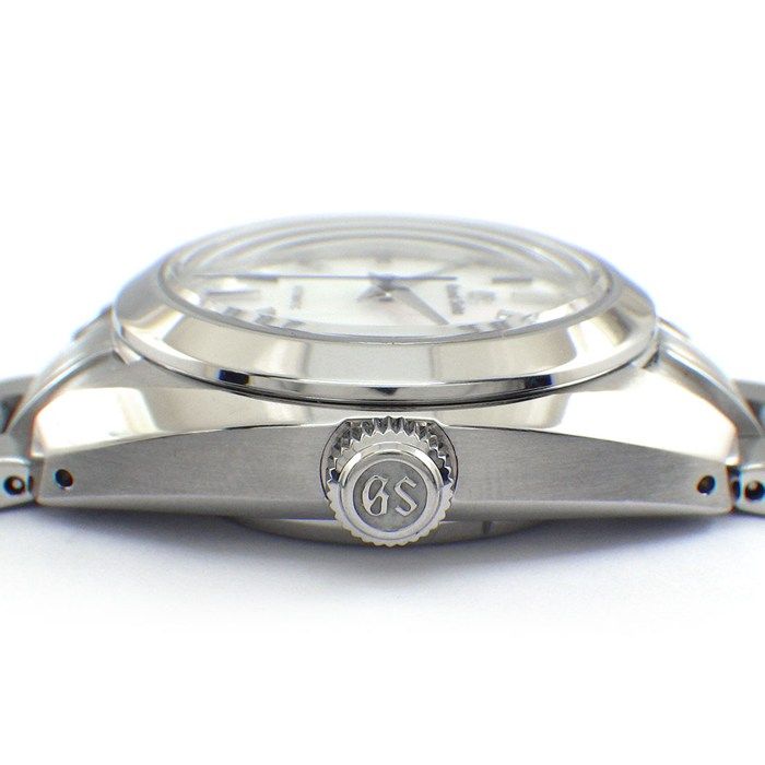 グランドセイコー Grand Seiko 腕時計 ヘリテージコレクション STGK 009|9 S 27-00 F 0 ホワイトシェル文字盤 デイト 裏スケ SS 自動巻き 箱 保付き