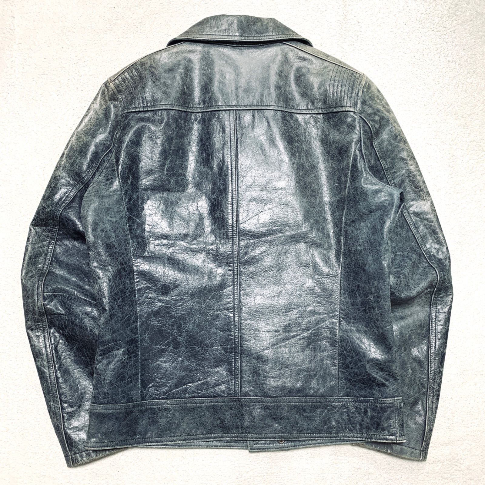 TORNADO MART レザージャケット ライダースジャケット ダブル