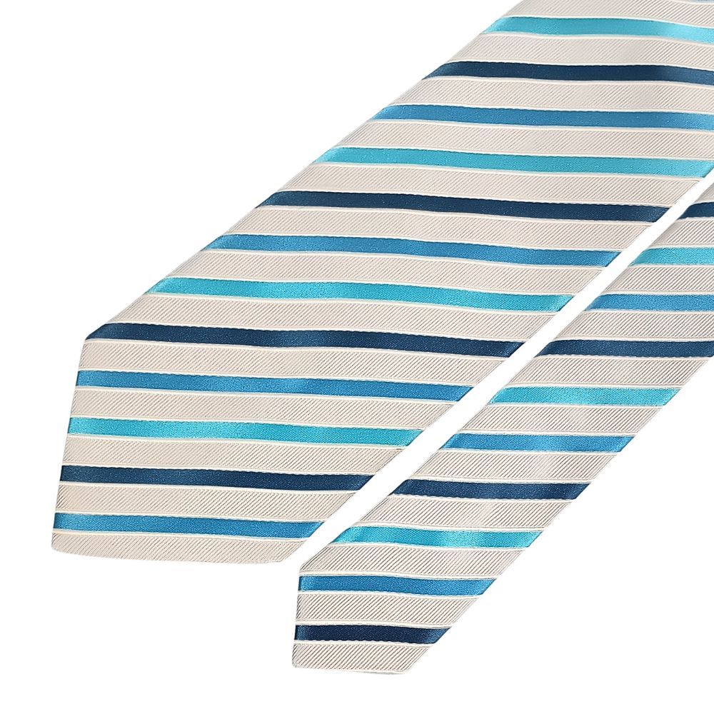 バーバリーブラックレーベル マルチカラーモノグラム ネクタイ 絹 11 BURBERRY BLACK LABEL バーバリーブラックレーベル レジメンタル