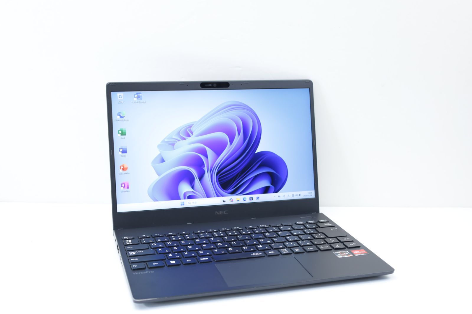 小型＆軽量 年式2025 13.3型 NEC VersaPro UltraLite VK 540 Ryzen 5 5500 U 6コア|12スレ メモリ 16 GB カメラ ノートパソコン Windows 11 17137