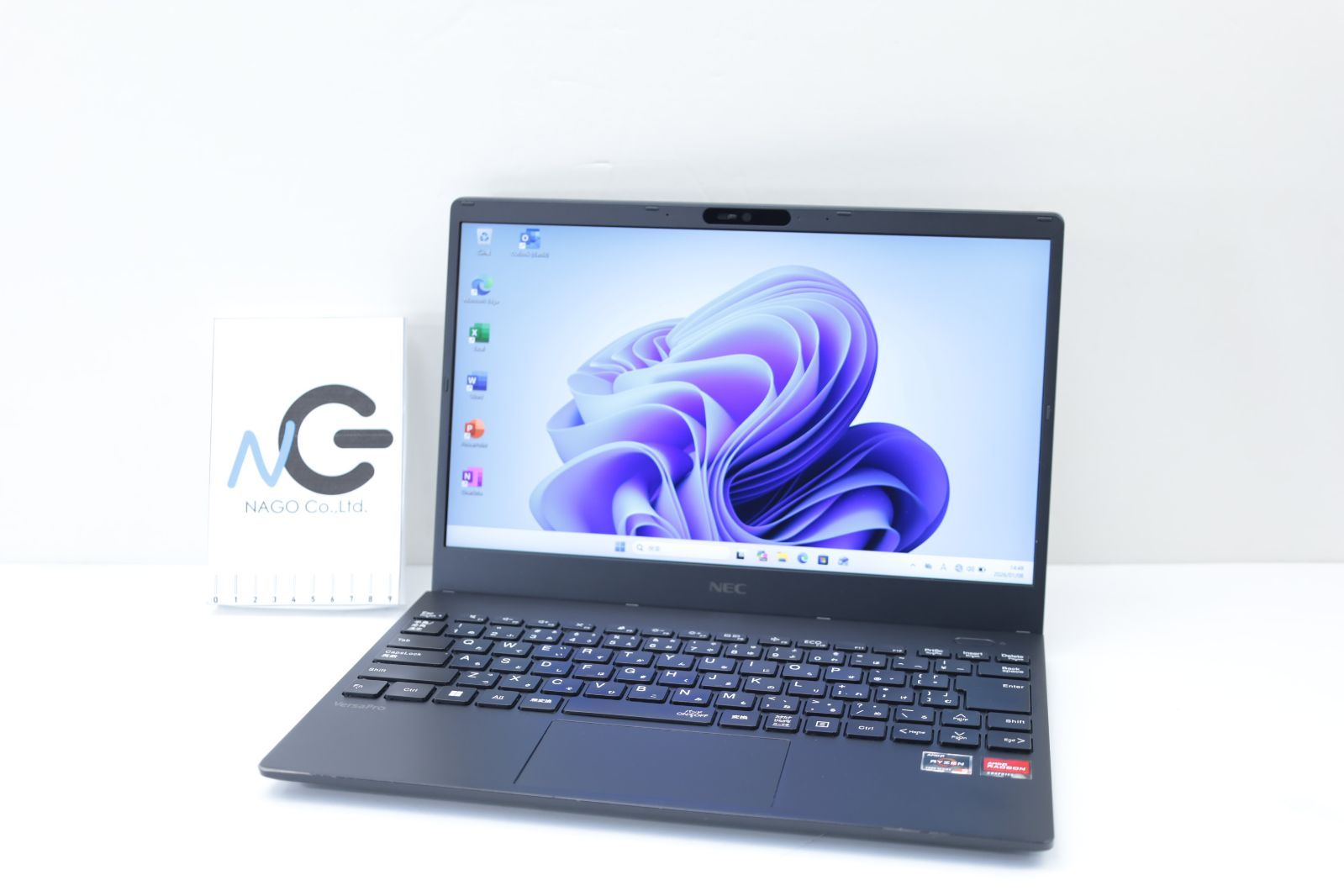 小型＆軽量 年式2025 13.3型 NEC VersaPro UltraLite VK 540 Ryzen 5 5500 U 6コア|12スレ メモリ 16 GB カメラ ノートパソコン Windows 11 17137