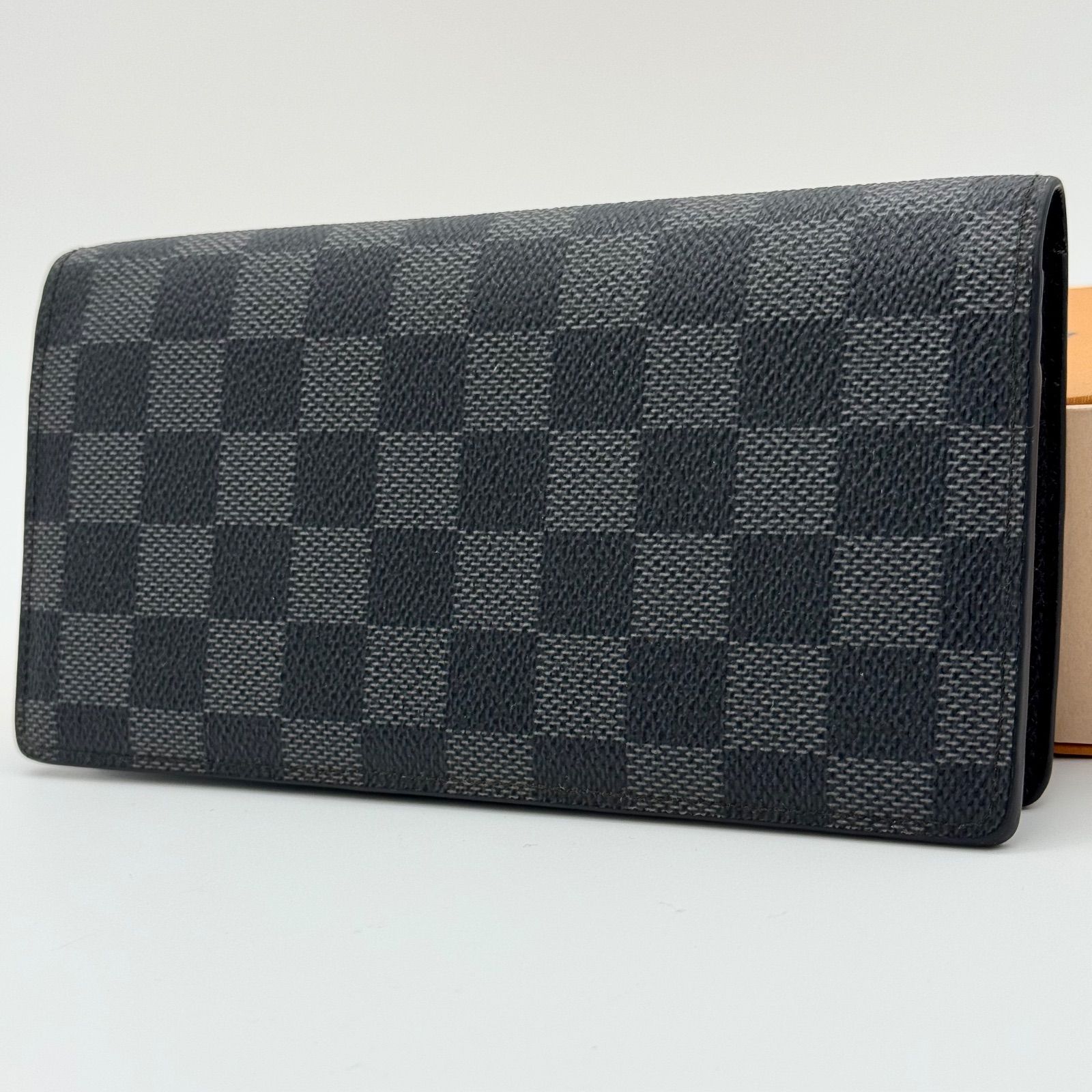 ルイヴィトン LOUIS VUITTON 長財布 ポルトフォイユ ブラザ ダミエ