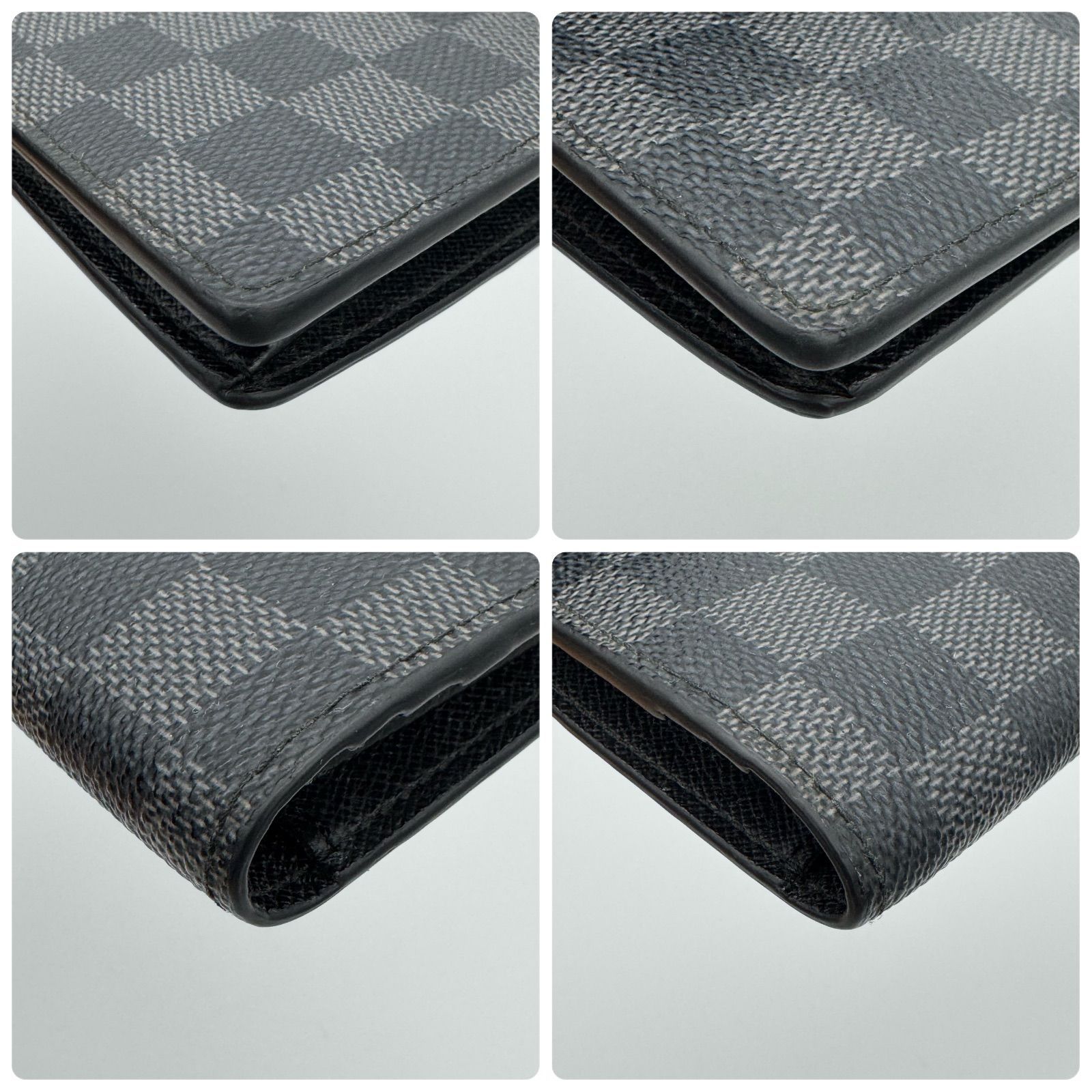 ルイヴィトン LOUIS VUITTON 長財布 ポルトフォイユ ブラザ ダミエ