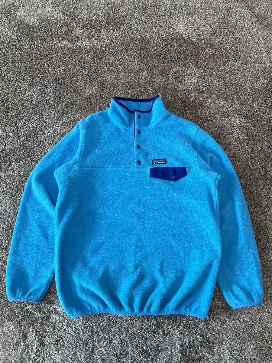 ヴィンテージ patagonia パタゴニア Synchilla シンチラ ベイビー ブルー