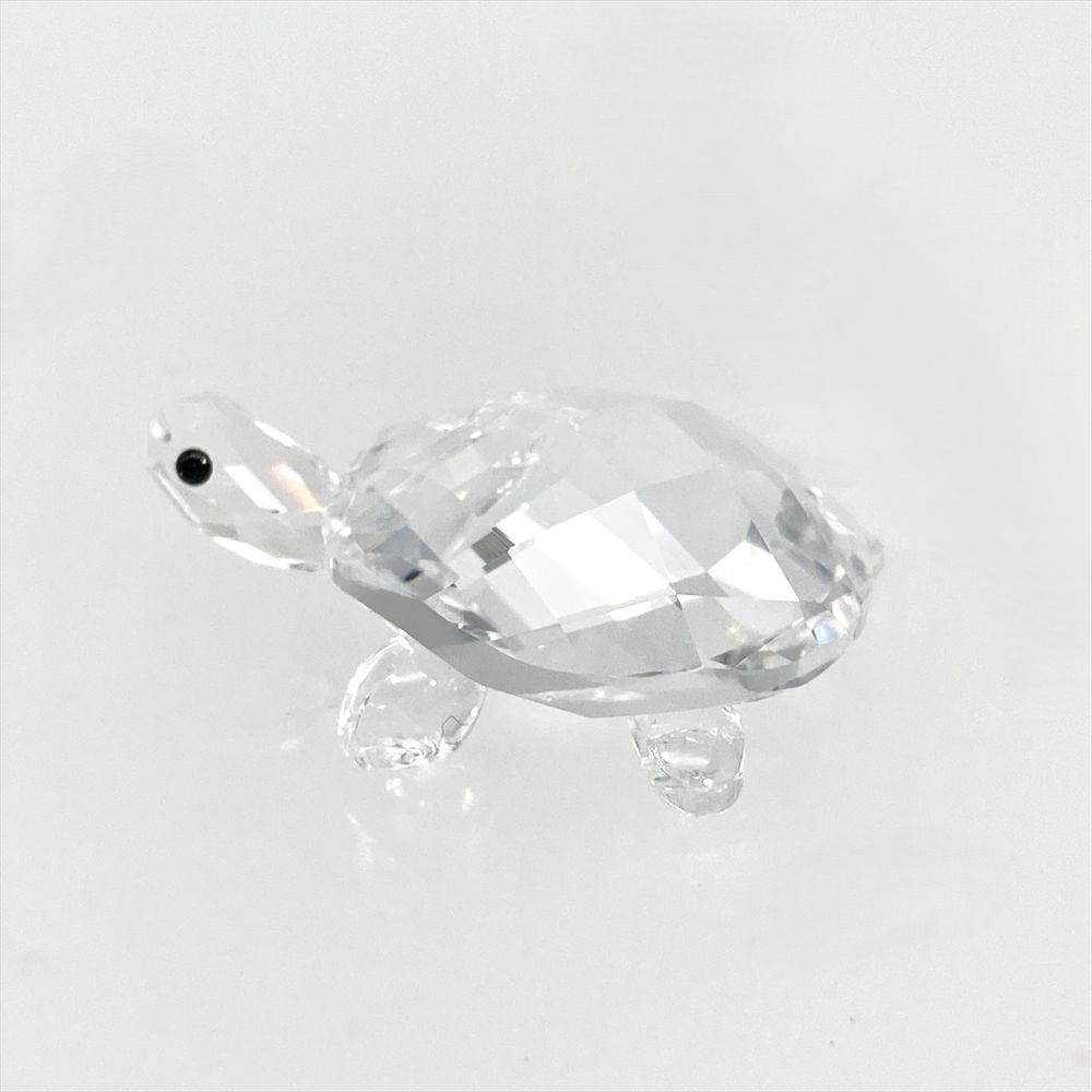  スワロフスキー SWAROVSKI ベイビータートル 2匹セット オブジェ 置物 5394564 クリア デスクインテリア 置物 インテリア小物