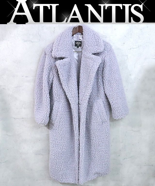 UGG ロングテディコート UGG Gertrude long teddy coat あったか テディ もこもこコート (UGG