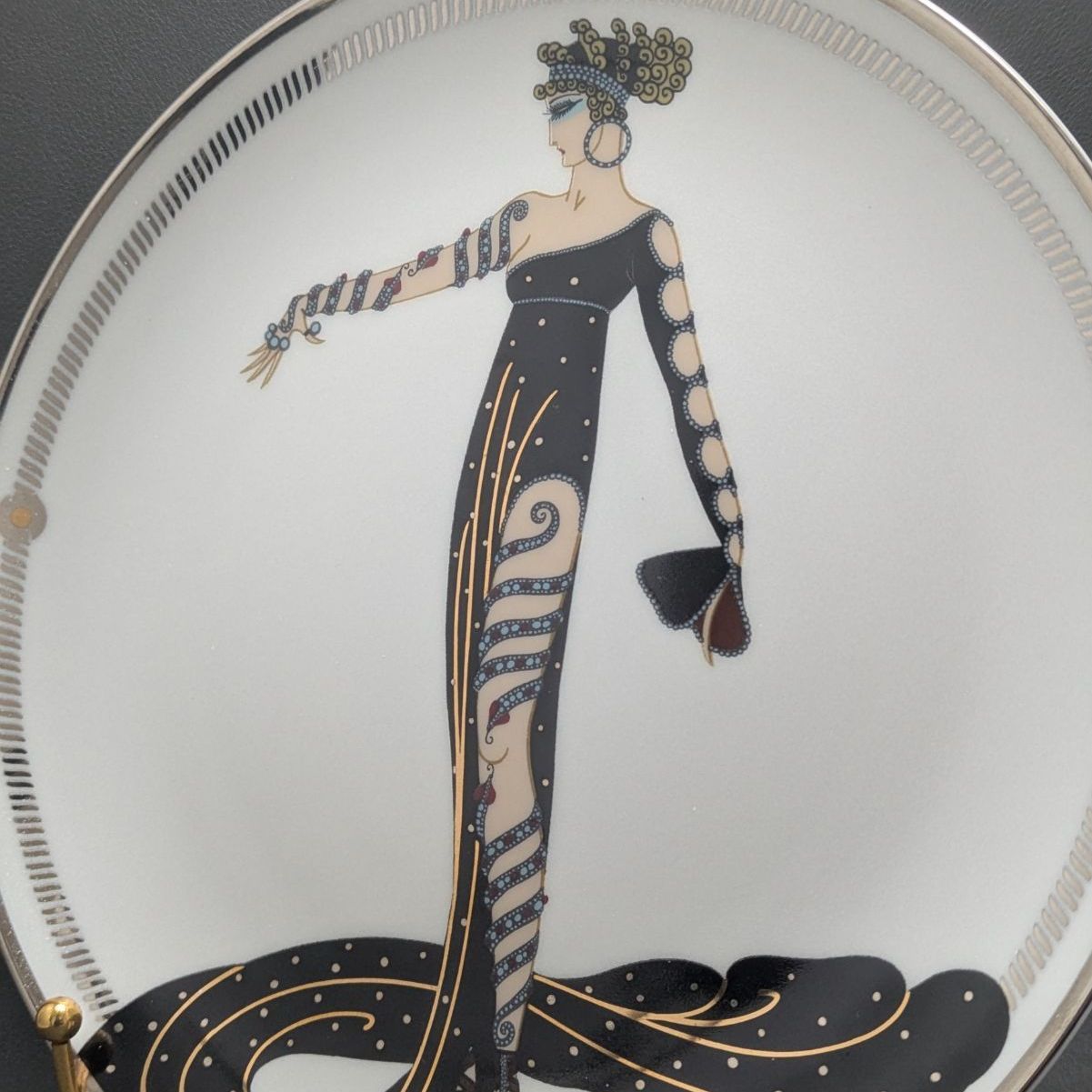 House of Erté エルテ LA MERVEILLEUSE プレート フランクリンミント