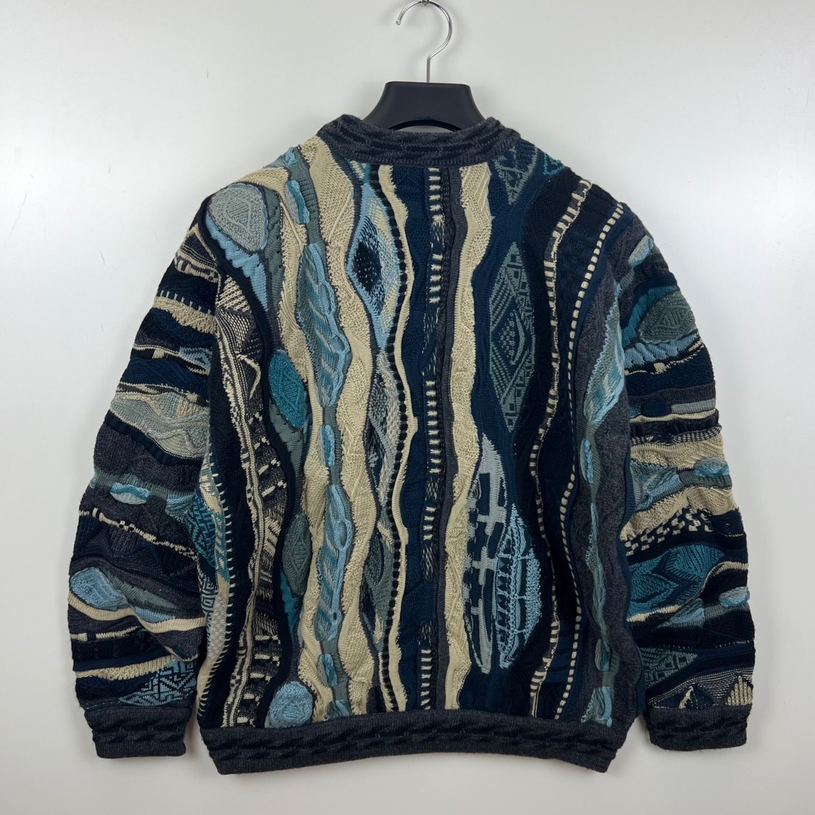 COOGI 90s OG vintage 3D wool knit sweater SS クージー ウールニット