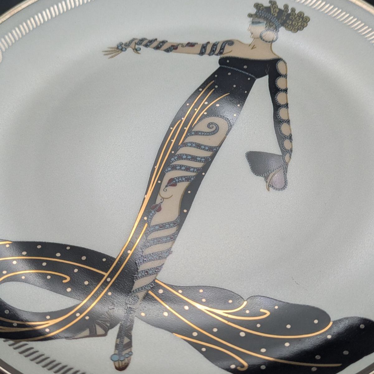 House of Erté エルテ LA MERVEILLEUSE プレート フランクリンミント