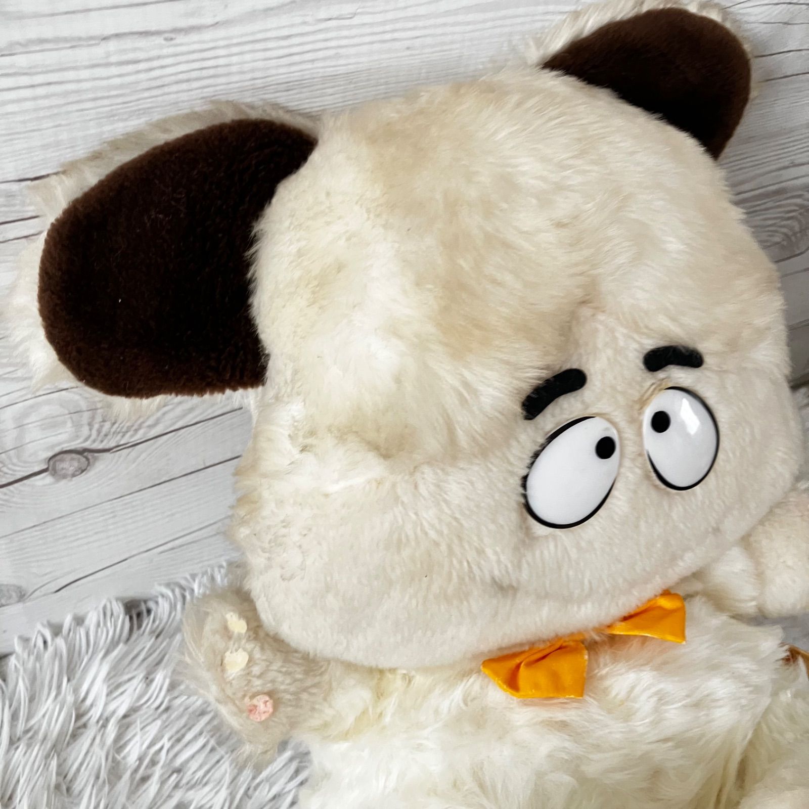 送料無料 昭和レトロ 当時物 おはようスパンク ぬいぐるみ ポピー