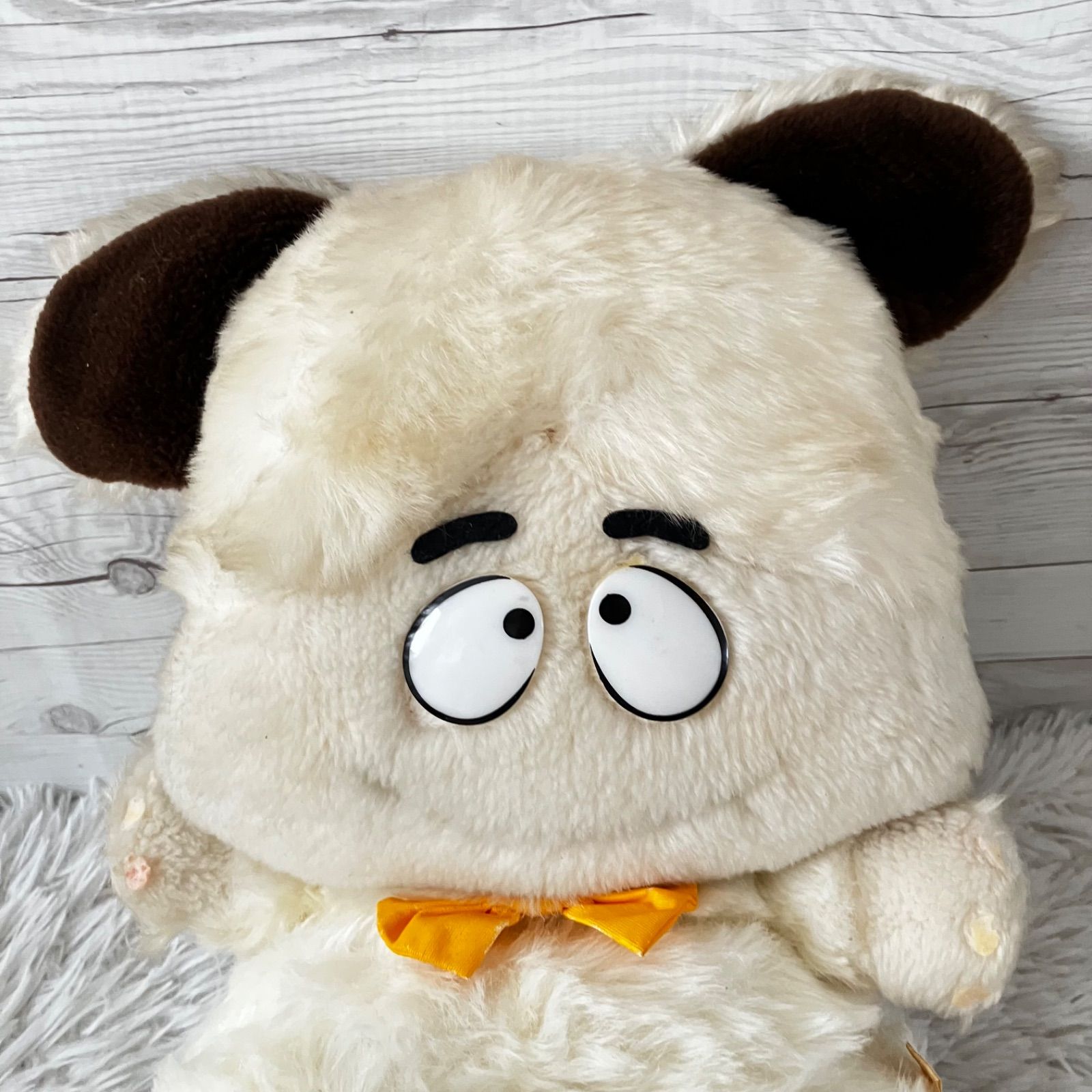 送料無料 昭和レトロ 当時物 おはようスパンク ぬいぐるみ ポピー