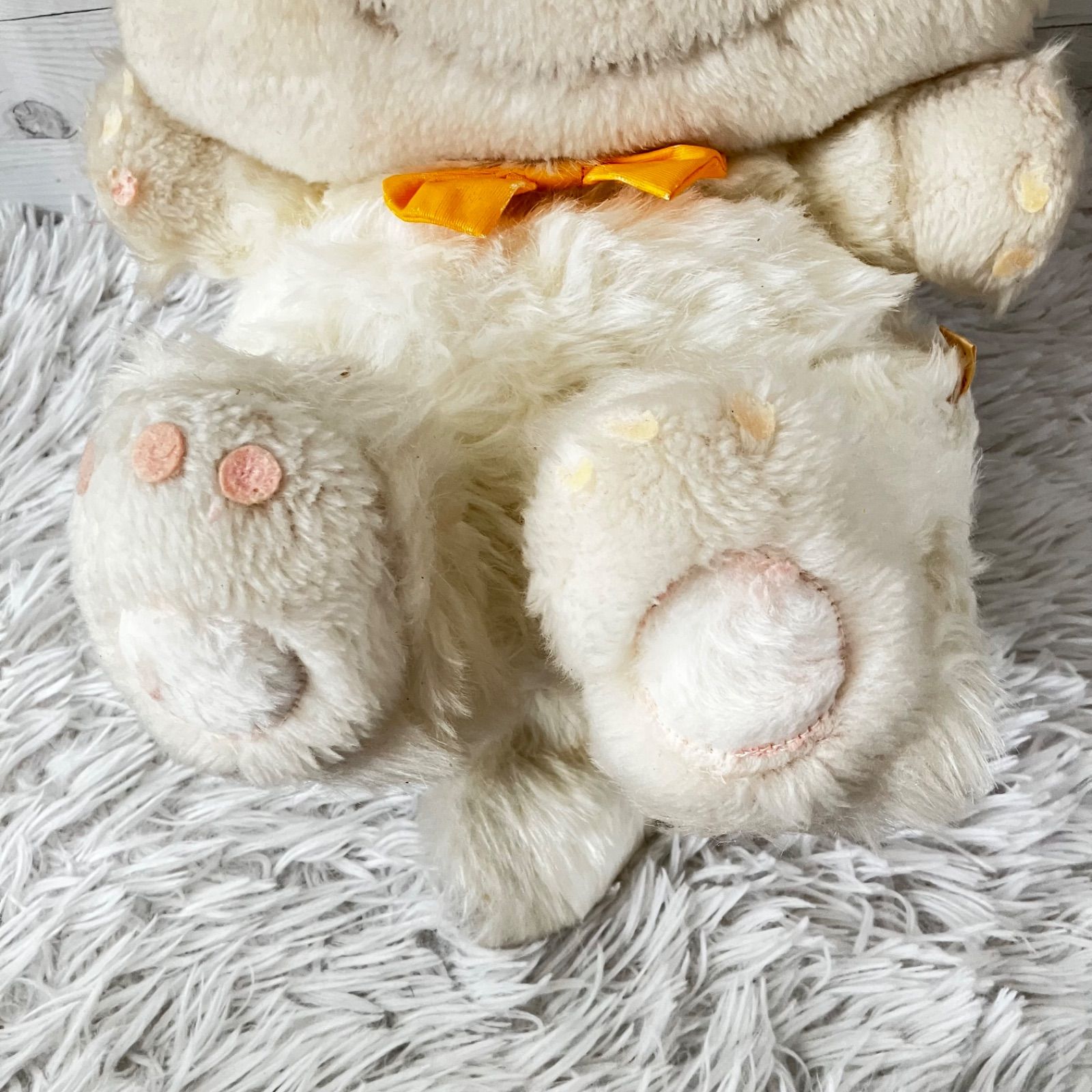 送料無料 昭和レトロ 当時物 おはようスパンク ぬいぐるみ ポピー