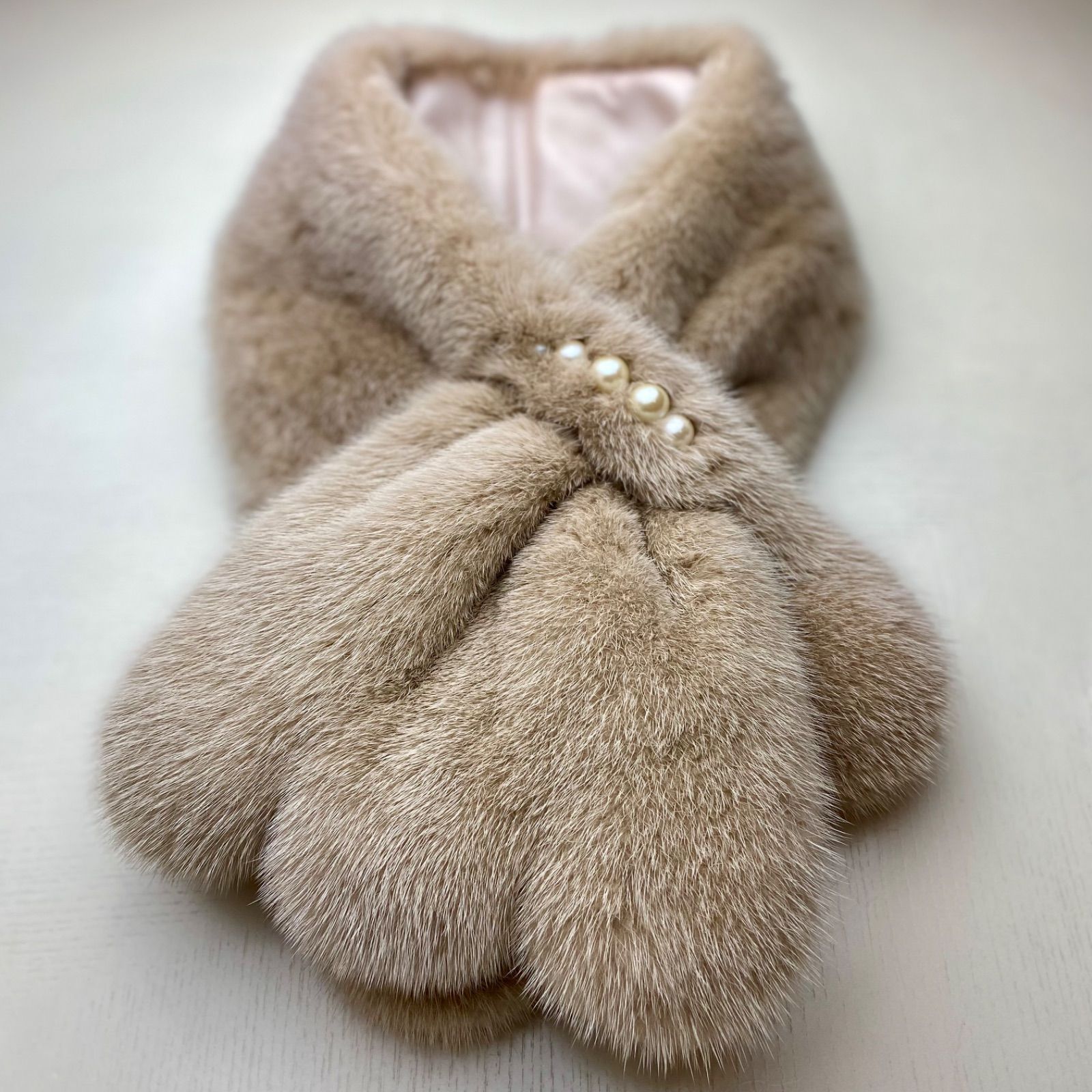 ラグジュアリー！！一点限り‼︎*SAGA MINK* ミンク マフラー 日本製