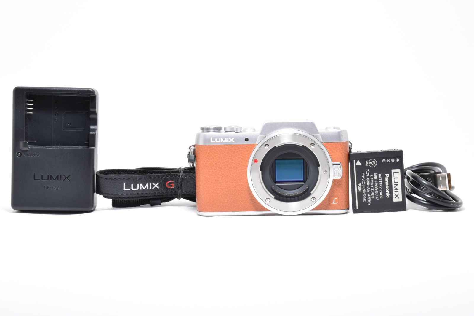 Panasonic パナソニック LUMIX DMC-GF 7 ボディ シャッター数1696回