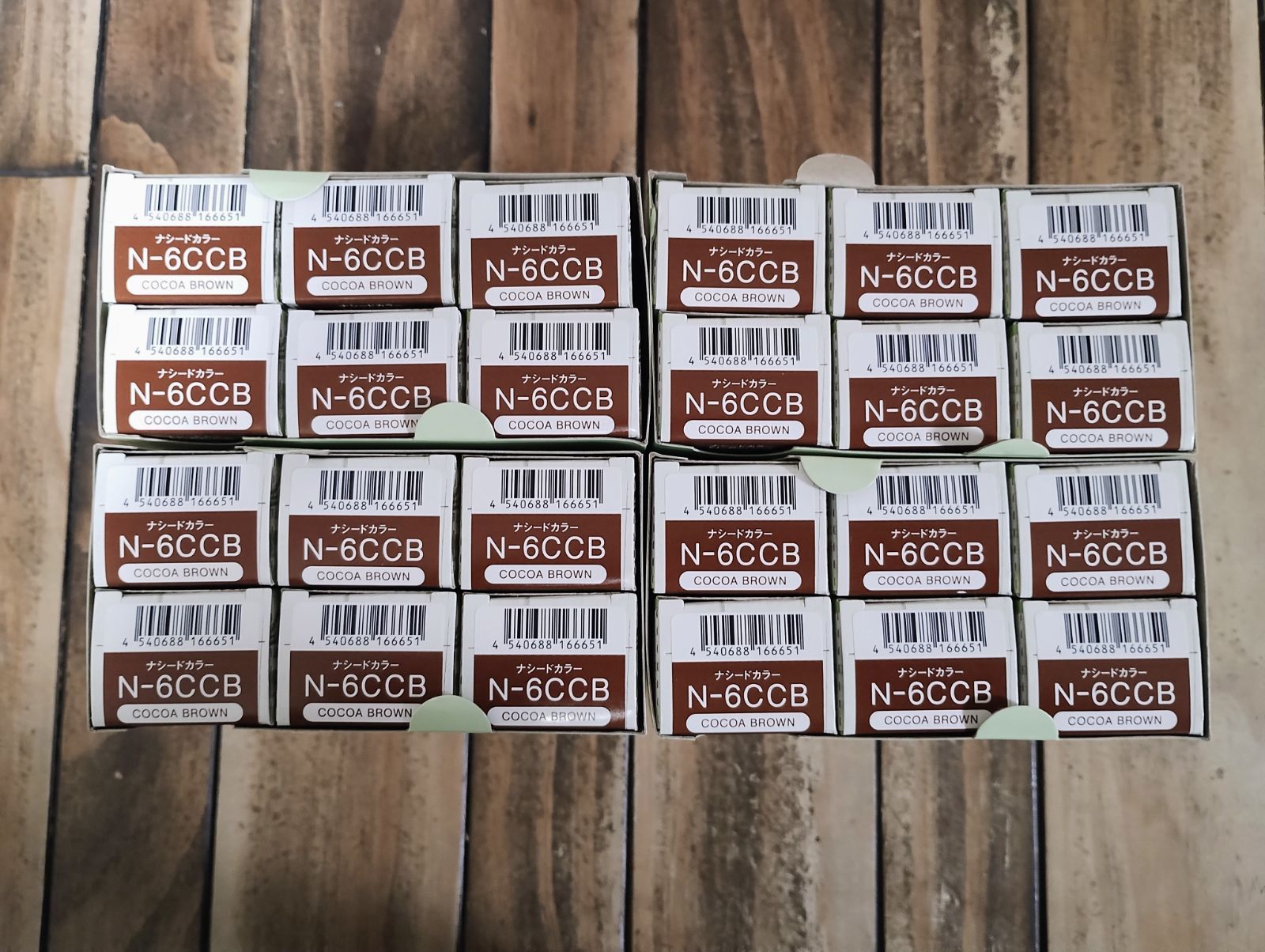 [新品未使用未開封品]　ナプラ　ナシード　ファッションカラー80g　6CCB　24本セット